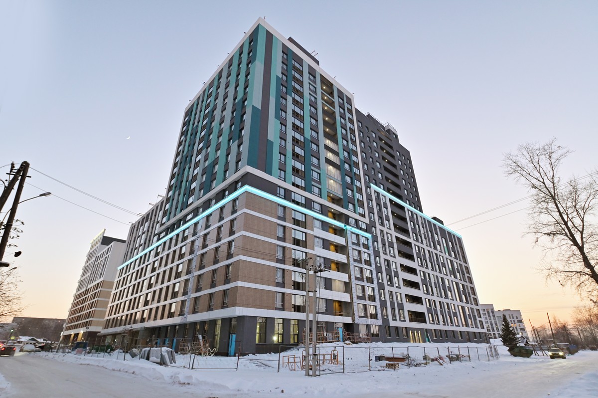 Ход строительства ЖК «Белый Парус», 3 очередь. Январь 2026