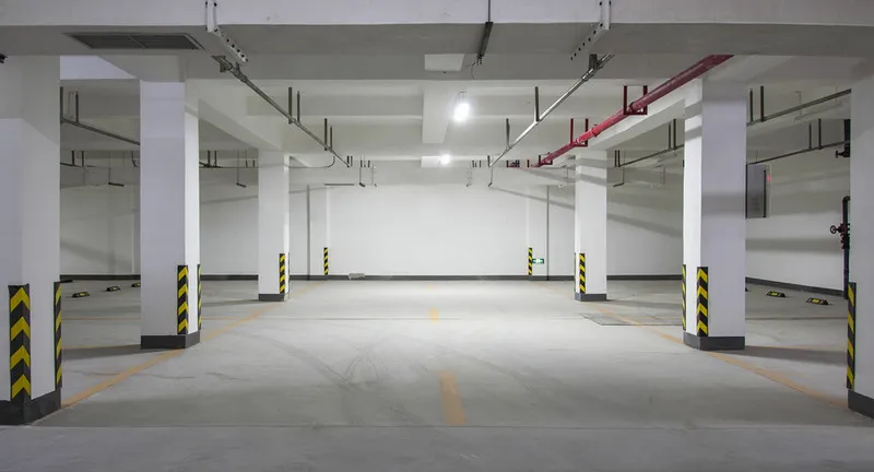 Двухуровневый подземный паркинг