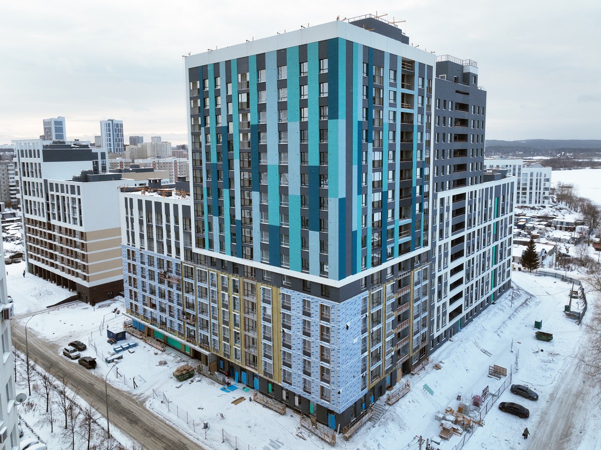 Ход строительства ЖК «Белый Парус», 3 очередь. Декабрь 2025